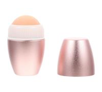HOMOCONO Rodillo Absorbente de Aceite, Rodillo Facial Volcánico Mini de Aleación de Aluminio y Piedra Volcánica, Reutilizable, para Desengrasar el Tejido Facial