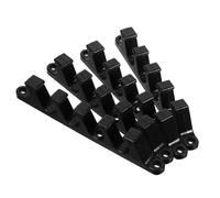 HOMOCONO Silla de Jardín Plegable Soporte de Plástico, Ajuste Multiposición de 5 Niveles, Ligera y Compacta para Uso en Camping y Patio