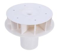 HOMOCONO Sistema de Recolección de Agua de Lluvia Embudo Sifón de Pvc Blanco para Drenaje Rápido y Autolimpiante en Uso Doméstico y Comercial