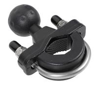 HOMOCONO Soporte Abs M10 Teléfono de Base para Bola Motocicleta y Perno, Material Metal, Compatible para Navegación Segura Manillar y Poste de Asiento