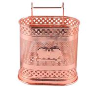 HOMOCONO Soporte Colgante para Palillos y Cubiertos Doble Compartimento y Drenaje Organizador de Utensilios para Cocina Montado Pared Secador de Cubiertos Compacto y Color Color Aleatorio