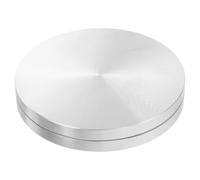 HOMOCONO Soporte Giratorio para Cerámica de Aleación Plata, Herramienta Manual Versátil para Hobbyistas y Profesionales, Fácil de Limpiar, Adecuado para Torneado y Recorte