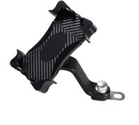 HOMOCONO Soporte Material y Rotación No para Tableta de Moto Motocicleta Teléfono de 360 Grados Plástico y Metal, Diseño Que Bloquea la Vista en Uso Exteriores