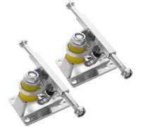 HOMOCONO Soporte para Guardar Tablas de Snowboard de Aleación de Aluminio, Par de Soportes de Patineta Estables y Suaves para Accesorios de Camiones de Skate