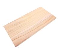 HOMOCONO Tabla de Madera Bricolaje Rectangular sin Terminar para Proyectos de Manualidades y Fabricación de Muebles, Material Versátil y Clásico para Estanterías y Armarios