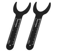 HOMOCONO Tablero Dental Negro Magnalium 2pcs para comparación ortodóntica y fotografía intraoral en entornos clínicos