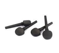 HOMOCONO Tiradores de Madera Alta Densidad Set de 4 Piezas y Diseño Clásico para Violonchelo 4/4 y 3/4 para Accesorios de Cuerda