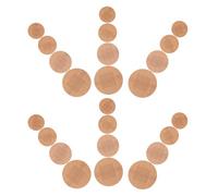 HOMOCONO Tiras Adhesivas Elásticas para Dedos 160 Unidades, Vendajes Grandes Impermeables de Tela Transpirable Marrón para Cuidado de Heridas, Protección para Ampollas y Uso Diario