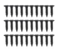 HOMOCONO Tornillos de Montaje 30 Piezas para Golpeador de Guitarra Eléctrica Eléctrico, Metal Negro Estructura Simple, Instalación Rápida y Uso Fácil