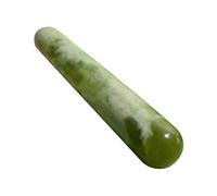 HOMOCONO Varilla De Masaje De Jade Lisa Palo De Acupresión Práctico Para Masaje Manual Cuello y Hombros Herramienta Portátil Para Reflexología y Alivio De Puntos Gatillo