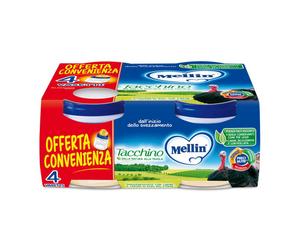 Homogeneizado Pavo Mellin - 4 x 80 g Mellin