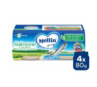 Homogeneizado Salmón Mellin - 4 x 80 g Mellin