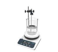 Homogeneizador de laboratorio, Agitador magnético con calefacción, pantalla digital, agitador termostático, placa calefactora de laboratorio, mezclador 20 l(HS5C(2L LCD))
