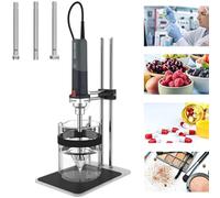 Homogeneizador de laboratorio de 1300 W, homogeneizador de tejido celular de alta velocidad, 6 engranajes ajustables, con doble soporte para homogeneización celular, 25 mm + 36 mm