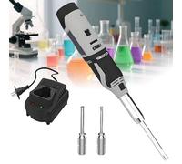 Homogeneizador de Laboratorio de Alta Velocidad, emulsionante portátil de 0,5-250 ml, Mezclador Disruptor Celular con Cabezales de 6 mm, 8 mm y 10 mm Plugin-10mm