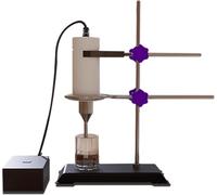 Homogeneizador ultrasónico portátil de laboratorio, procesador sonicador de 80 W, mezclador disruptor celular, frecuencia de trabajo de 40 kHz, con soporte, altura ajustable