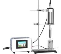 Homogeneizador ultrasónico, procesador sonicador de 20KZH,mezclador disruptor celular con sonda de titanio de 8 mm de diámetro,procesador sonicador portátil,volumen de muestra de 2000 ml,for biología
