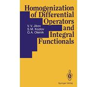 Homogenization of Differential Operators and Integral Functionals