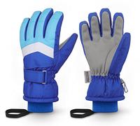 Homord Guantes Nieve Niño Mitones Unisex Guantes Esqui Niño Guantes de Invierno Guantes Ski Mujer Tobogán Snowboard Skate Ciclismo Running 3-13 años