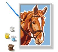 Homorro Pintar por Numeros con Marco Manualidades Niños 5 6 7 8 9 10 11 Años Animales DIY Kit Cuadros Pintura Paint by Numbers Painting Números Regalos Regalo Cumpleaños Infantil Pasatiempos