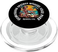 Homosassa Springs Wildlife State Park - Diseño de Esqueleto PopSockets PopGrip para MagSafe