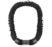 Homoto Bicicleta Candado, Cadena de Bicicleta Antirrobo con Contraseña 8 mm de espesor, Candado de Acero de Protección Solar de Alta Seguridad para Puerta de Bicicleta Motocicleta Scooter