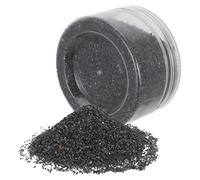 Homoyoyo 1 Caja Abrasivo Negro 1,1 Lb, Malla 24, Material de Pulido para Pulidoras Rotativas, en Pulido de Rocas y Acabado de Piezas Metálicas