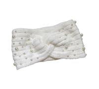 Homoyoyo 1 Diadema De Felpa Con Perlas Brillante Para Mujer Bandana De Alambre Para La Cabeza Calentador De Orejas Bandana Cálida De Franela