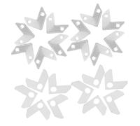 Homoyoyo 1 Juego Accesorios de Marco de Imagen de Aluminio con Clips de y Conectores Metálicos para Montaje de Espejos y Marcos de Fotos Soportes para Mayor Estabilidad y Seguridad