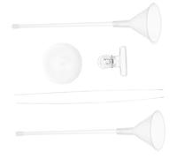 Homoyoyo 1 Juego Embudo Accesorios Para Hacer Joyas Accesorios De Cuentas De Arcilla Kit De Fabricación De Joyas Herramientas De Cuentas Hacer Pulseras Braclet Making Transparente Plástico