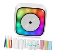 Homoyoyo 1 Juego Impresora Térmica Impresora Papel De Imprimir Papel De Impresión De Etiqueta Creador De Pegatinas Miniimpresora De Pegatinas Abs