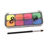 Homoyoyo 1 Juego Pintura De Cara Pintura Cuadro Vistoso Etiqueta Para Pintar Pigmento Fiesta Facial Pintura De Cara Del Dia De Muertos Face Painting Kit Pintura a Base De Agua