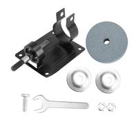 Homoyoyo 1 Juego Porta Taladro Eléctrico Portabrocas De Mano En Miniatura Soporte Metálico Soporte Para Rectificadora Taladro Amoladora Base Fija Muela Jade Cabeza De Molienda