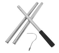 Homoyoyo 1 Juego Sistema de Escalera de Retráctil con Gancho y Varilla Inoxidable Kit de para Áticos Herramienta de Alcance Durable para Almacenamiento