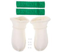 Homoyoyo 1 Par De Cubrezapatos Térmicos Para Interiores Cubre Plantillas Forros Agujeros Plantillas Para Caminar Relleno Para Zapatos Almohadillas Acolchadas Para Zapatos Pantuflas