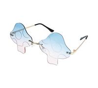 Homoyoyo 1 Par De Gafas De Fiesta Con Forma De Hongo Gafas De Sol Redondas Gafas De Sol Rectangulares Retro Gafas De Sol De Diseñador Para Hombre Gafas De Sol Divertidas Gafas De Sol