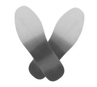 Homoyoyo 1 Par Plantilla antipinchazos plantillas de baloncesto de los hombres plantillas de zapatos con ruedas para mujeres plantillas hombres insertos de arranque Acero inoxidable Gris