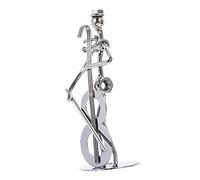 Homoyoyo 1 Pc Estatua De La Música Decoración De Escritorio para Hombres Estatuilla del Jugador del Instrumento del Músico Adornos Musicales para El Hogar Villano Oficina Escultura