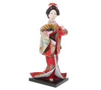 Homoyoyo 1 PC Estatua De Niña Japonesa En Kimono - Muñeca Geisha De Porcelana - Adorno De Escritorio Asiático Mini Figura Decorativa para Hogar o Oficina