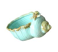 Homoyoyo 1 Pc Olla De Caracol Jardinera Suculenta del Océano Olla De Concha De Mar Plantador Contenedor De Plantas Suculentas Maceta De Bonsai Mini Flor Escritorio Playa Estatua Cerámica