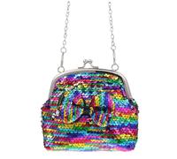 Homoyoyo 1 Pieza Monedero Storage Bags Sling Bag Shopping Bag bolsitas para Flash Shoulder Bag Linda Bolsa Bolso de Hombro Individual Bolsa de Almacenamiento portátil Cuero PU Colorful