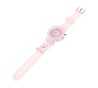 Homoyoyo 1 Pieza Reloj Luminoso Led Reloj De Dibujos Animados Mirar para Niñas Esté a Los Mirar Relojes Impermeables Ver El Plastico Rosa