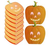 Homoyoyo 10 Piezas Bolsas De Iluminación Para Halloween - Resistentes a Las - Con Diseño De Calabaza Ideales Para Decoración De Fiestas y Linternas En Acción De Gracias