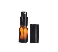 Homoyoyo 10 piezas Botellas de Emulsión de Vidrio Marrón para Cosméticos de Unidades Recargables y Reutilizables Envases Subpackaging Seguros y Portátiles para Perfume