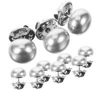 Homoyoyo 10 piezas Botones de sin Costura para Ropa Broches de Seguridad Metálicos para Camisas y Vestidos Accesorios Decorativos Reutilizables