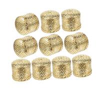 Homoyoyo 10 Piezas Cajas De Moxibustión Sin Humo Dispositivo De Moxibustión Espeso Herramientas De Moxa Para Salón Contenedor De Moxa Metal Equipo Terapéutico