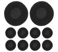Homoyoyo 10 Piezas Cubiertas Auriculares 40 mm Auriculares mm Auriculares compatibles mm Auriculares para Auriculares Cubierta la Almohadilla del Auricular Orejeras