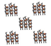 Homoyoyo 10 Piezas De Adornos De Burro De Resina - Figuras Decorativas En Miniatura De Burro De Pie - Esculturas para Decoración De Hogar y Jardín