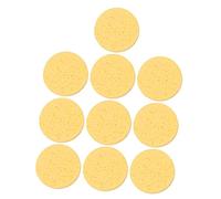 Homoyoyo 10 piezas Esponjas Faciales de Celulosa para Polvo Suelto Exfoliantes y Limpiadoras Suaves y Adecuadas para Desmaquillar y Cuidado Diario
