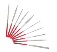 Homoyoyo 10 Piezas Mini Metal Needle File Set With Ergonomic Handles Portable Precision Filing Tools For Jewelry Wood Glass Metal Crafting And Repair